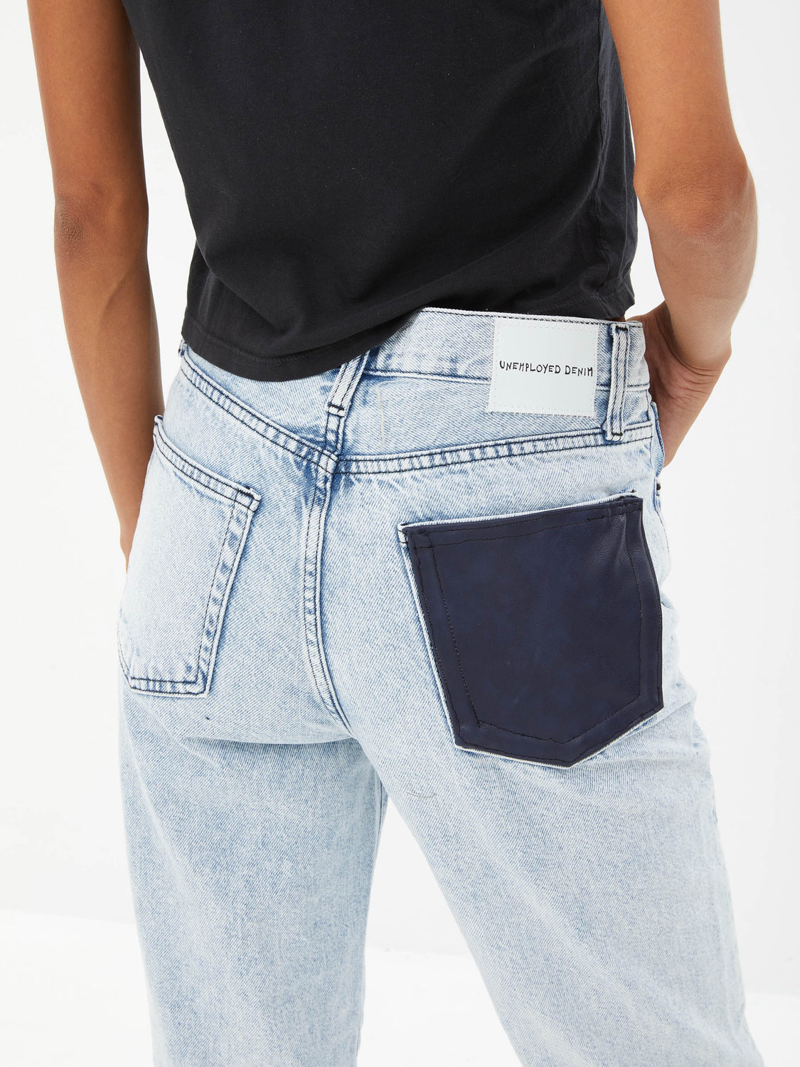 Navy Pocket Jean
