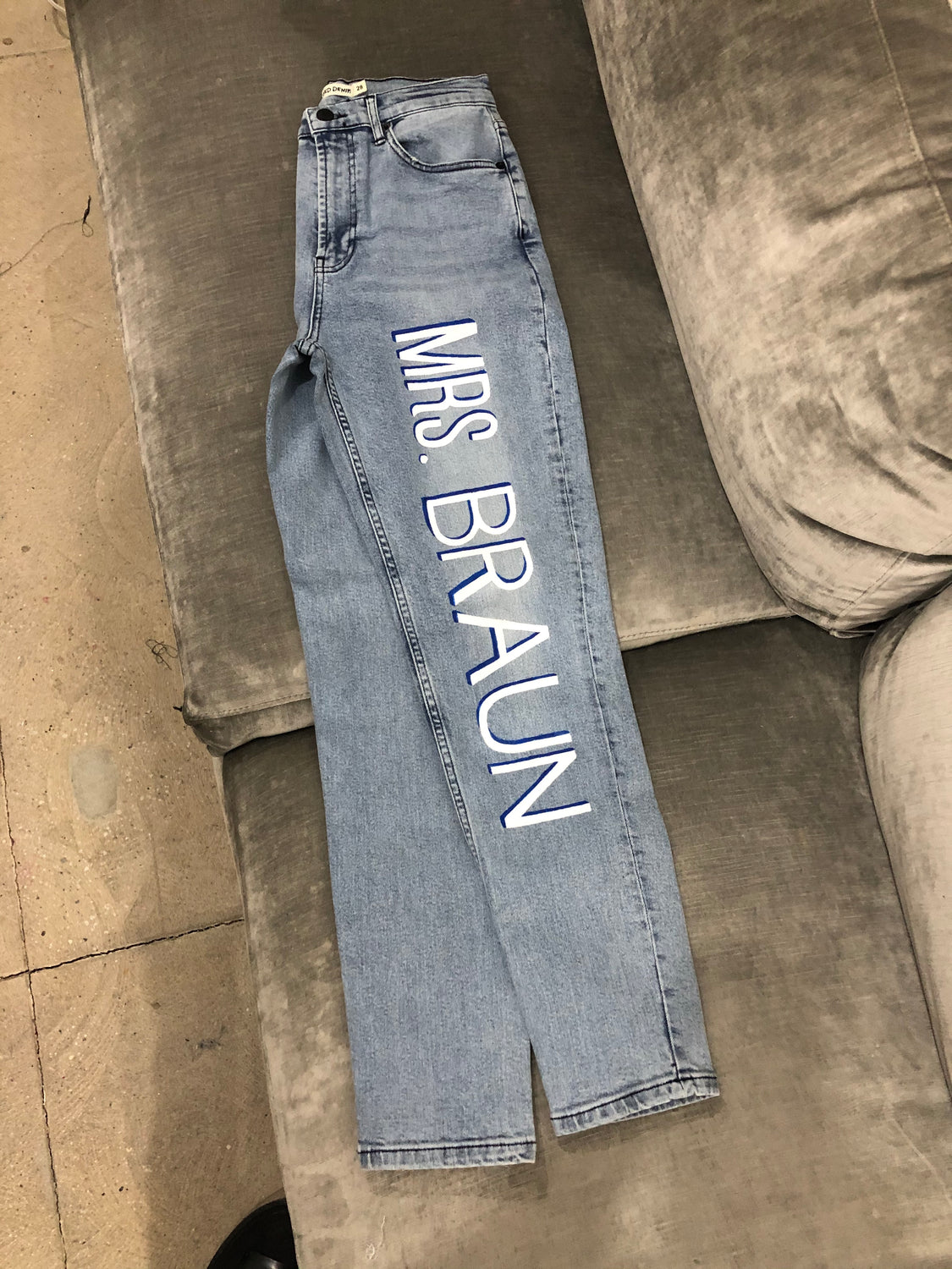 Custom Name Jean